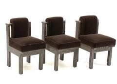 Louis Sognot Louis Sognot set of UAM modernist three office chair - 1546256