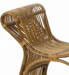 Louis Sognot louis sognot attributed superb rattan throne shaped bench - 1651724