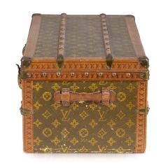 Louis Vuitton - 20th Century Extremely Rare Louis Vuitton Malle Fleurs,  c.1920