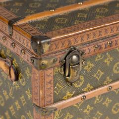 Louis Vuitton - 20th Century Extremely Rare Louis Vuitton Malle Fleurs,  c.1920