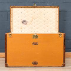 Antique Malle Haute Trunk in Orange from Louis Vuitton, 1900