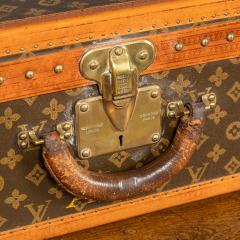 A Louis Vuitton Overnight Suitcase in Monogramed Canvas c.1920