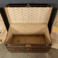 Discover this beautiful first serie Vuitton trunk, with its unforgettable Damier  canvas, a pattern invented i…