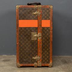 RARE Collector Louis Vuitton Wardrobe Trunk in brown cow leather 1920/1930's