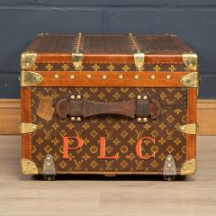 Antique 20th Century Louis Vuitton Cabin Trunk In Monogram Canvas, France,  c.1930