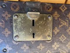 Louis Vuitton A Fabulous 1920s Louis Vuitton Wardrobe Steamer Stencil Monogram Trunk - 3914936