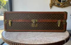 Louis Vuitton A Fabulous 1920s Louis Vuitton Wardrobe Steamer Stencil Monogram Trunk - 3914962