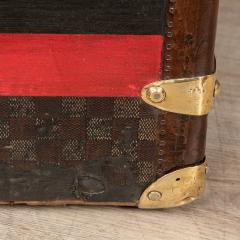 ANTIQUE 20thC LOUIS VUITTON TRUNK IN DAMIER CANVAS, PARIS c.1900 — Pushkin  Antiques