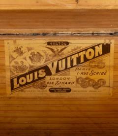 Louis Vuitton Early 20th Century Louis Vuitton Courier Trunk - 4497394