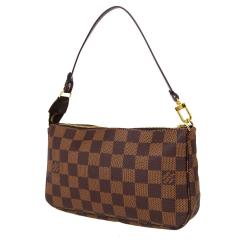 Louis Vuitton Louis Vuitton Damier Ebene Monogram Coated Canvas Pochette - 4486648