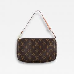 Louis Vuitton Louis Vuitton Monogram Coated Canvas Pochette - 4491203