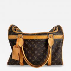 Louis Vuitton Louis Vuitton Monogrammed Pet Carrier Canvas Cowhide Mesh Window Lining - 4523177