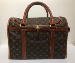 Louis Vuitton - Louis Vuitton Sac de Chien 45 Monogram Dog Carry Case