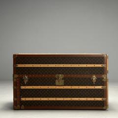 Louis Vuitton Louis Vuitton Steamer Trunk Monogram Canvas Leather Special Order - 3654043