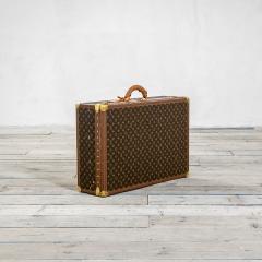 Monogram Luggage Trunk from Louis Vuitton, 1970s for sale at Pamono