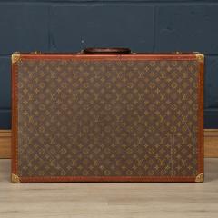 20thC LOUIS VUITTON SUITCASE IN MONOGRAM CANVAS, FRANCE c.1970