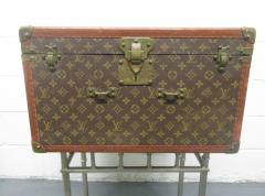 1950s Louis Vuitton Hat Box with Monogram Canvas in Antique