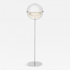 Louis Weisdorf Louis Weisdorf Multi Lite Floor Lamp in White and Chrome - 536915