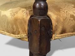 Louis XIII Barley Twist Occasional Chairs Fabric Cherry France 17th c  - 4493767