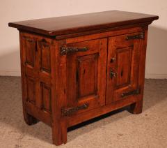 Louis XIII Buffet In Oak And Walnut From The 17th Century Spain - 3592410