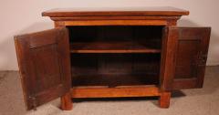 Louis XIII Buffet In Oak And Walnut From The 17th Century Spain - 3592417