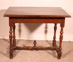 Louis XIII Oak Table 17th Century - 3800906