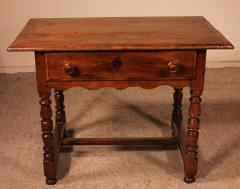 Louis XIII Table In Walnut 17 Century - 3129252