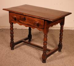 Louis XIII Table In Walnut 17 Century - 3129258