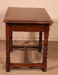 Louis XIII Table In Walnut 17 Century - 3129262