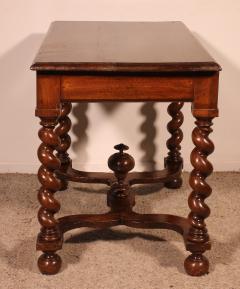 Louis XIII Table In Walnut 17th Century - 3417805