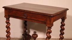 Louis XIII Table In Walnut 17th Century - 3417807