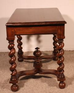 Louis XIII Table In Walnut 17th Century - 3417808