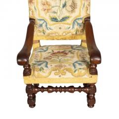 Louis XIII Walnut Miniature Armchair - 4130713
