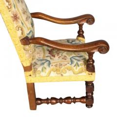 Louis XIII Walnut Miniature Armchair - 4130727