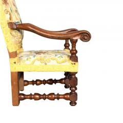 Louis XIII Walnut Miniature Armchair - 4130728