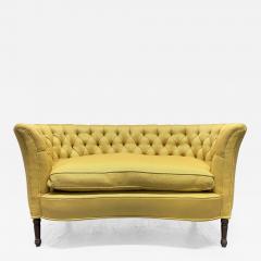 Louis XIV Antique Style Tufted Loveseat - 2493081