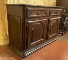 Louis XIV Buffet In Walnut 18th Century - 2305161