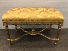 Louis XIV Style Giltwood Bench - 470232