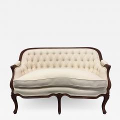 Louis XIV Style Walnut Loveseat - 1921120