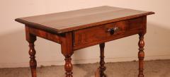 Louis XIV Walnut Writing Table Or Occasional Table From The17th Century - 3802674