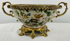 Louis XV Bronze Mounted Chinese Export Centerpiece Bowl or Vase - 2889064