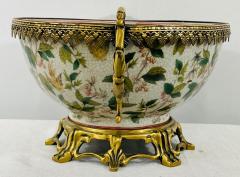 Louis XV Bronze Mounted Chinese Export Centerpiece Bowl or Vase - 2889066