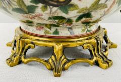 Louis XV Bronze Mounted Chinese Export Centerpiece Bowl or Vase - 2889069