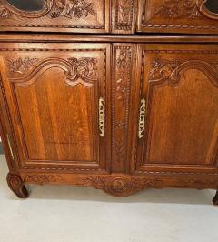 Louis XV Carved Provincial Cabinet - 2895241