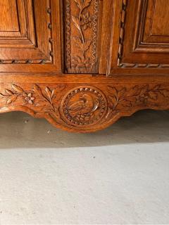 Louis XV Carved Provincial Cabinet - 2895255