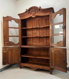 Louis XV Carved Provincial Cabinet - 2895256