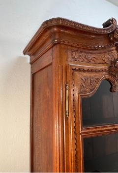 Louis XV Carved Provincial Cabinet - 2895264