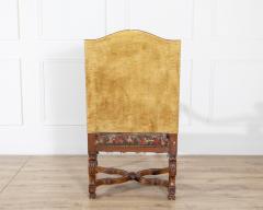 Louis XV Carved Walnut Armchair from Tuscany 18th Century - 4381076