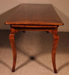 Louis XV Cherry Wood Table Mid 19th Century - 3990719