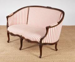 Louis XV Curved Settee - 4338966